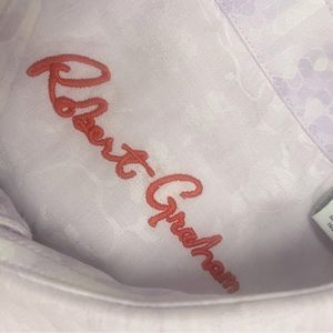 Never worn Robert Graham short sleeve button down